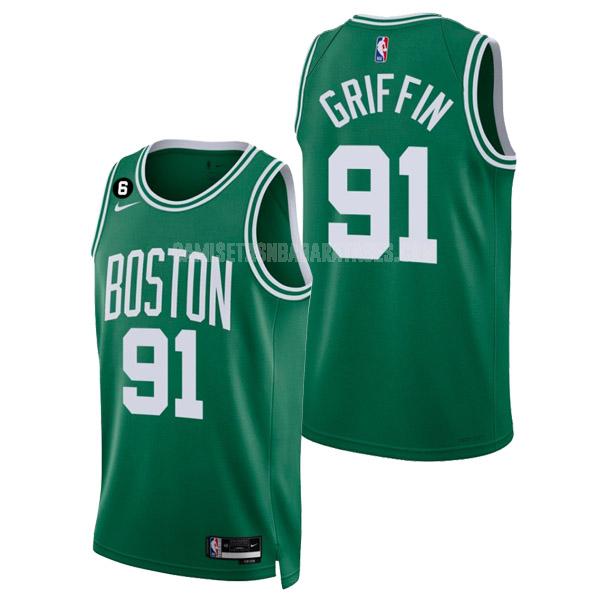 camiseta blake griffin de la boston celtics 91 verde icon edition hombres 2022-23