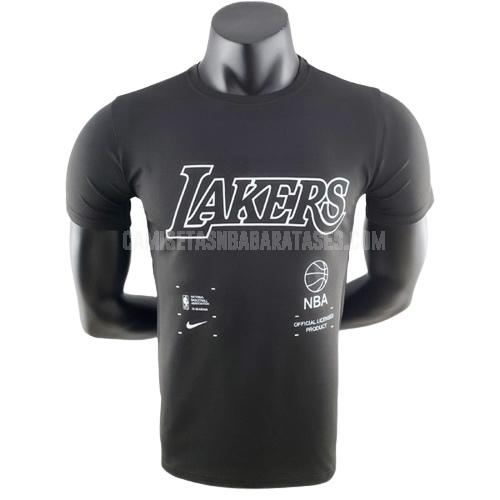 camiseta de baloncesto de la los angeles lakers negro 22822a27 hombres 2022-23