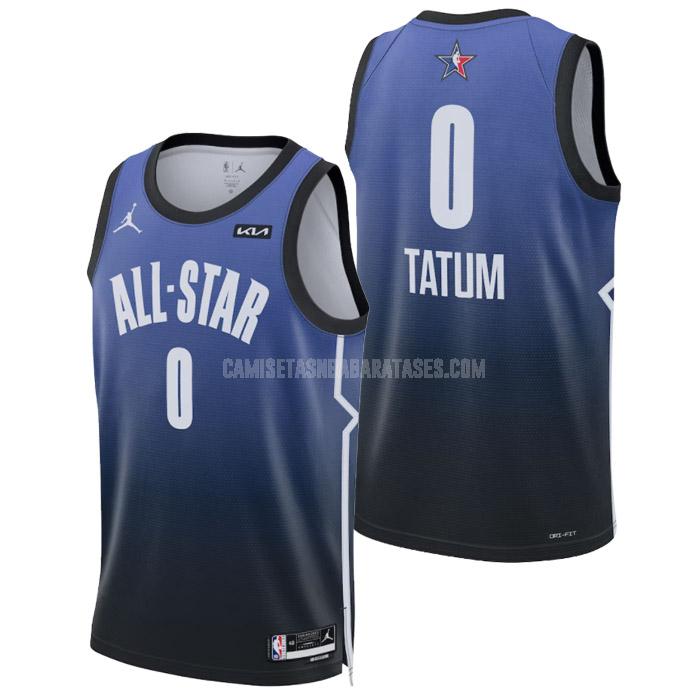 camiseta jayson tatum de la nba all-star 0 azul hombre 2023