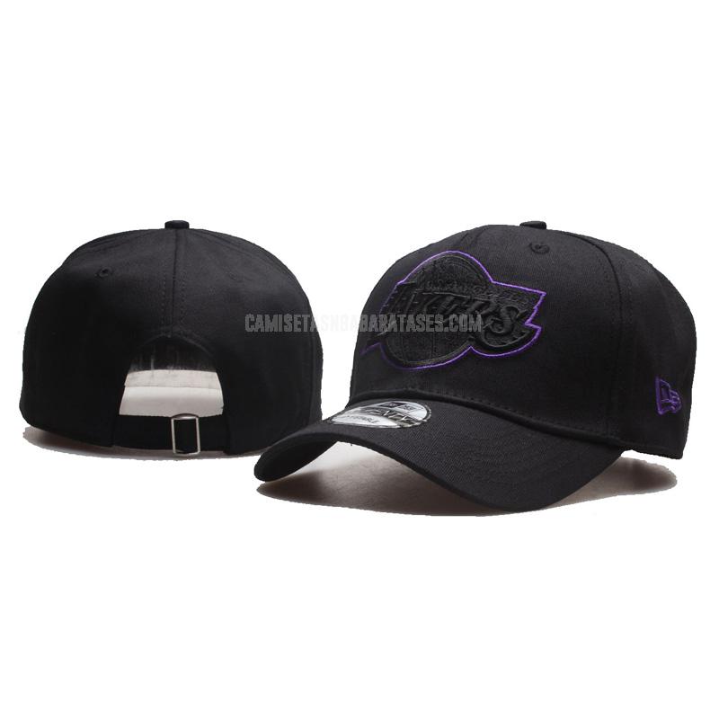 gorra de beisbol de la los angeles lakers negro 2023