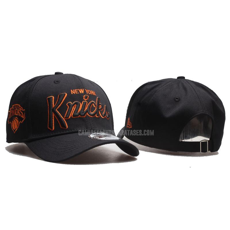 gorra de beisbol de la new york knicks negro 2023
