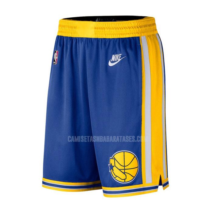 pantalones cortos de baloncesto de la golden state warriors azul classic edition 2023