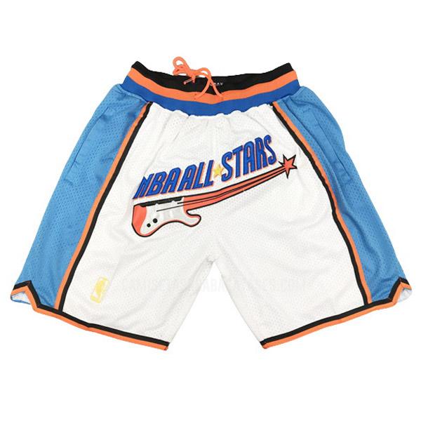 pantalones cortos de la all-star blanco just don hombres 1997