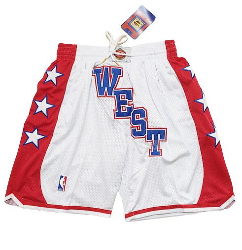 pantalones cortos de la all-star blanco west hombres 2004
