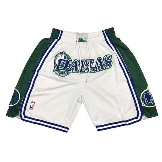 pantalones cortos de la dallas mavericks blanco city edition 2021-22