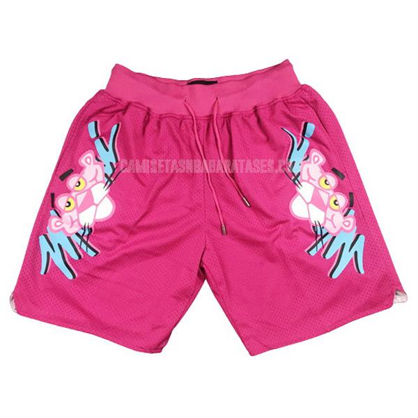 pantalones cortos de la miami heat rosa pink panther rh1 hombres