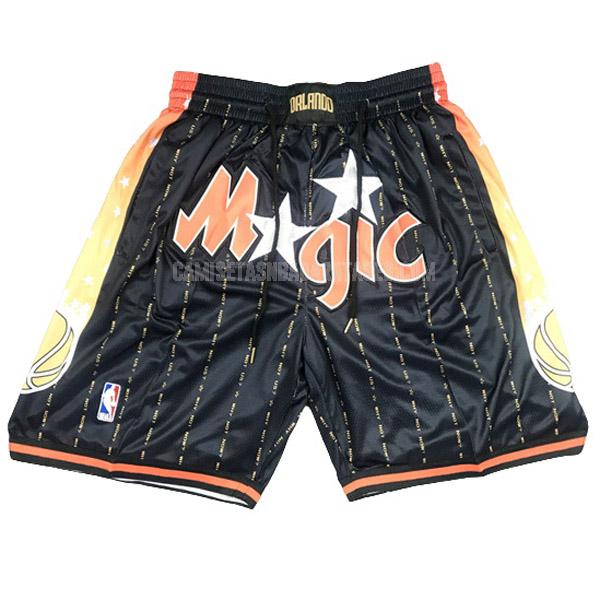 pantalones cortos de la orlando magic negro city edition ms1 hombres